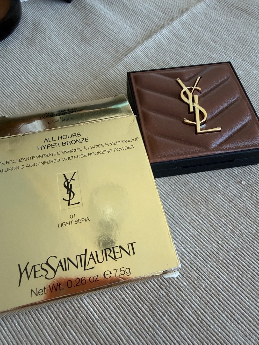 Yves Saint Laurent Satin Bronzer Compact - Warm Beige